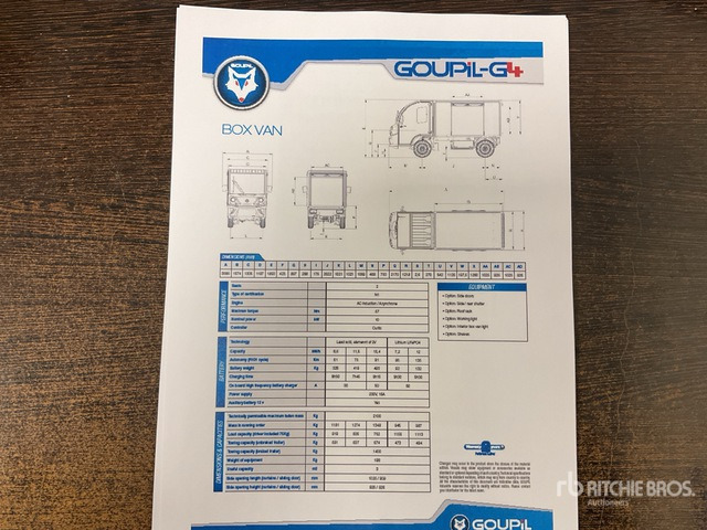 2019 Goupil G4M Electric Utility Vehicle - Κοινοτικο όχημα/ Ειδικό όχημα: φωτογραφία 5 2019 Goupil G4M Electric Utility Vehicle - Κοινοτικο όχημα/ Ειδικό όχημα: φωτογραφία 5