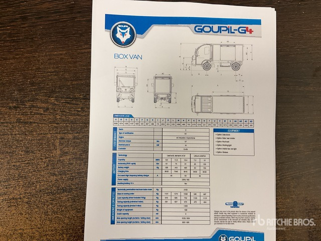 2019 Goupil G4M Electric Utility Vehicle - Κοινοτικο όχημα/ Ειδικό όχημα: φωτογραφία 5 2019 Goupil G4M Electric Utility Vehicle - Κοινοτικο όχημα/ Ειδικό όχημα: φωτογραφία 5