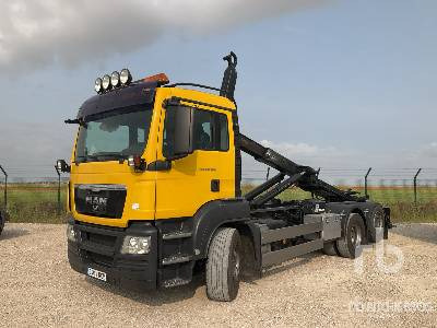 MAN TGS26.320 6x2 - Φορτηγό μεταφοράς εμπορευματοκιβωτίων/ Κινητό αμάξωμα: φωτογραφία 1 MAN TGS26.320 6x2 - Φορτηγό μεταφοράς εμπορευματοκιβωτίων/ Κινητό αμάξωμα: φωτογραφία 1