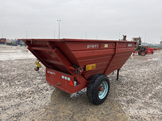 1988 PIERI GP45MRP S/A Agricultural Trailer :Misc. Agricultural Trailer - Ανατρεπόμενη ρυμούλκα για τρακτέρ: φωτογραφία 3 1988 PIERI GP45MRP S/A Agricultural Trailer :Misc. Agricultural Trailer - Ανατρεπόμενη ρυμούλκα για τρακτέρ: φωτογραφία 3