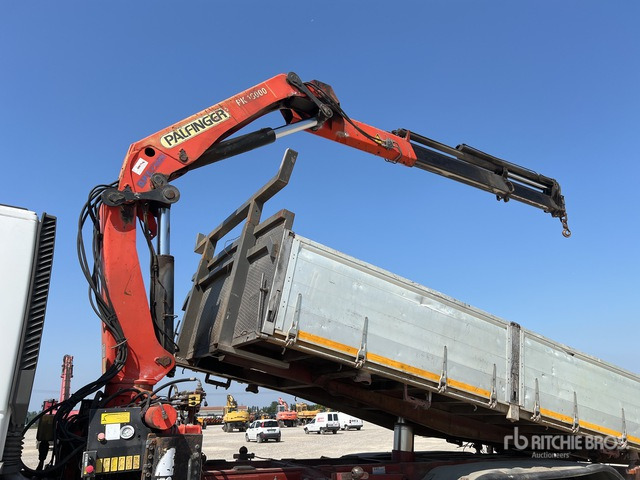 Φορτηγό ανατρεπόμενο, Φορτηγό με γερανό 2000 Iveco Eurotrakker 1999 Palfinger PK16000 5550 kg ... Dump Truck with Crane: φωτογραφία 6