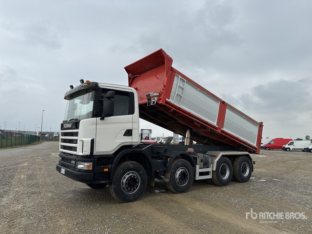 2003 Scania 124C470 8x4 Tri/A Dump Truck - Φορτηγό ανατρεπόμενο: φωτογραφία 2 2003 Scania 124C470 8x4 Tri/A Dump Truck - Φορτηγό ανατρεπόμενο: φωτογραφία 2