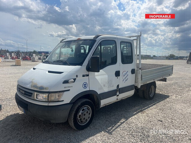 2006 Iveco Daily 35C12 Crew Cab (Inoperable) Flatbed Truck - Μικρό φορτηγό με καρότσα: φωτογραφία 1 2006 Iveco Daily 35C12 Crew Cab (Inoperable) Flatbed Truck - Μικρό φορτηγό με καρότσα: φωτογραφία 1