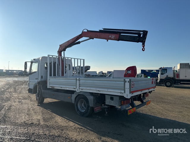 2009 Mercedes-Benz MB 818 K 2009 Fassi F65A.23 2710 kg on 4x2 Flatbed Truck with Crane - Φορτηγό με ανοιχτή καρότσα, Φορτηγό με γερανό: φωτογραφία 3 2009 Mercedes-Benz MB 818 K 2009 Fassi F65A.23 2710 kg on 4x2 Flatbed Truck with Crane - Φορτηγό με ανοιχτή καρότσα, Φορτηγό με γερανό: φωτογραφία 3