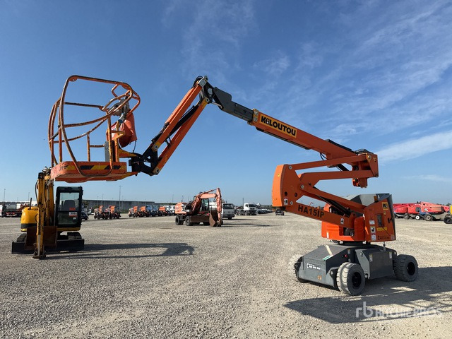 2011 Haulotte HA15IP Electric Articulating Boom Lift - Καλαθοφόρο ανυψωτικό: φωτογραφία 2 2011 Haulotte HA15IP Electric Articulating Boom Lift - Καλαθοφόρο ανυψωτικό: φωτογραφία 2