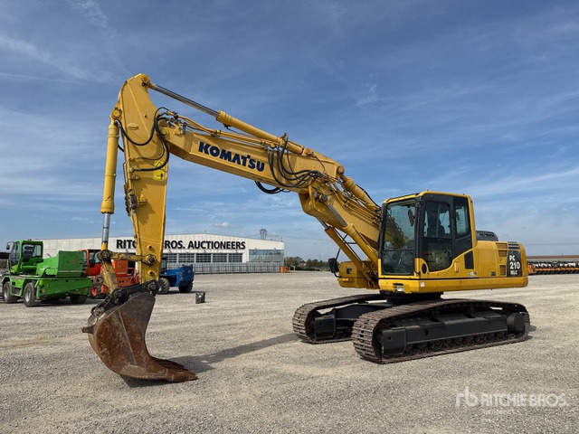 2011 Komatsu PC210NLC-8 Escavatore cingolato - Ερπυστριοφόρος εκσκαφέας: φωτογραφία 2 2011 Komatsu PC210NLC-8 Escavatore cingolato - Ερπυστριοφόρος εκσκαφέας: φωτογραφία 2