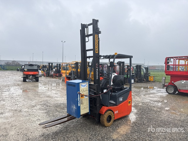 2012 Toyota 7FBEST15 1500 kg (Inoperable) Electric Forklift - Περονοφόρο όχημα: φωτογραφία 2 2012 Toyota 7FBEST15 1500 kg (Inoperable) Electric Forklift - Περονοφόρο όχημα: φωτογραφία 2