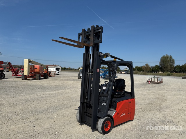2014 Linde E16C-01 1600 kg Electric Forklift - Ηλεκτροκίνητο περονοφόρο: φωτογραφία 1 2014 Linde E16C-01 1600 kg Electric Forklift - Ηλεκτροκίνητο περονοφόρο: φωτογραφία 1