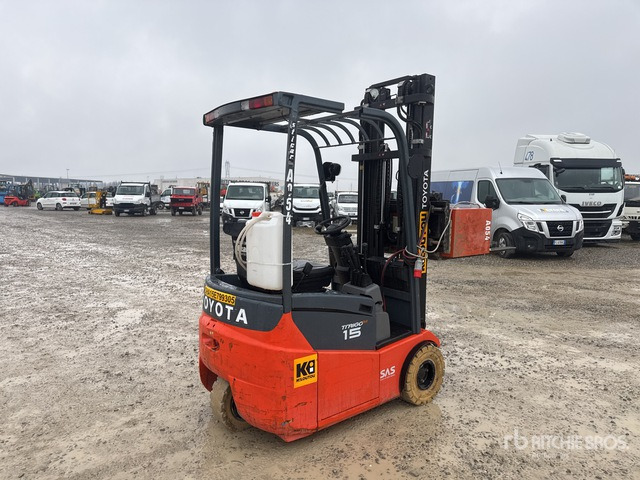 2015 Toyota 7FBEST15 1500 kg Electric Forklift - Περονοφόρο όχημα: φωτογραφία 3 2015 Toyota 7FBEST15 1500 kg Electric Forklift - Περονοφόρο όχημα: φωτογραφία 3