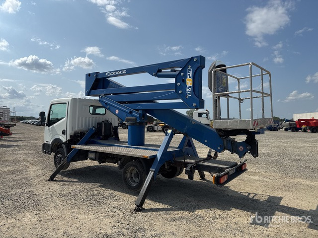 2017 Nissan Cabstar Cabstar 35.12 2017 Socage DA 324 24 m on Bucket Truck - Φορτηγό με εναέρια πλατφόρμα: φωτογραφία 3 2017 Nissan Cabstar Cabstar 35.12 2017 Socage DA 324 24 m on Bucket Truck - Φορτηγό με εναέρια πλατφόρμα: φωτογραφία 3