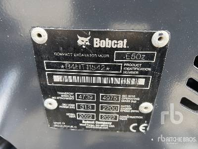 BOBCAT E50Z Long-Arm. - Μίνι εκσκαφέας: φωτογραφία 5 BOBCAT E50Z Long-Arm. - Μίνι εκσκαφέας: φωτογραφία 5