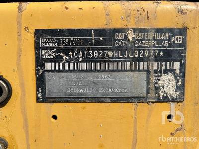 CAT 302.7DCR - Μίνι εκσκαφέας: φωτογραφία 5 CAT 302.7DCR - Μίνι εκσκαφέας: φωτογραφία 5