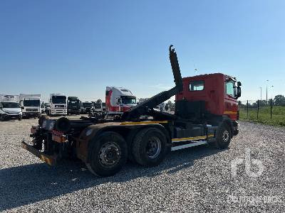 SCANIA 124L420 6x2 - Φορτηγό φόρτωσης γάντζου: φωτογραφία 4 SCANIA 124L420 6x2 - Φορτηγό φόρτωσης γάντζου: φωτογραφία 4