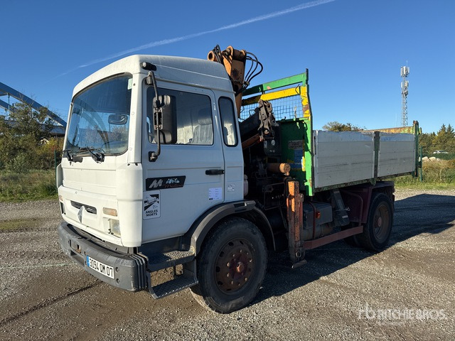 1998 Renault Midliner M210 1990 atlas 80.1 4000 kg on 4x2 ... Flatbed Truck with Crane - Φορτηγό με ανοιχτή καρότσα, Φορτηγό με γερανό: φωτογραφία 1 1998 Renault Midliner M210 1990 atlas 80.1 4000 kg on 4x2 ... Flatbed Truck with Crane - Φορτηγό με ανοιχτή καρότσα, Φορτηγό με γερανό: φωτογραφία 1
