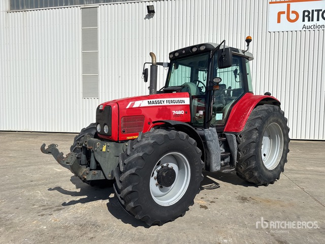 2005 Massey Ferguson 7480 Dyna-VT 4x4 Tracteur Agricole 4WD Tractor - Τρακτέρ: φωτογραφία 1 2005 Massey Ferguson 7480 Dyna-VT 4x4 Tracteur Agricole 4WD Tractor - Τρακτέρ: φωτογραφία 1