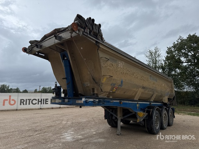 2005 STAS Tuareg S339 CX Tri/A Remorque Benne 3 Essieux End Dump Trailer - Επικαθήμενο ανατρεπόμενο: φωτογραφία 2 2005 STAS Tuareg S339 CX Tri/A Remorque Benne 3 Essieux End Dump Trailer - Επικαθήμενο ανατρεπόμενο: φωτογραφία 2
