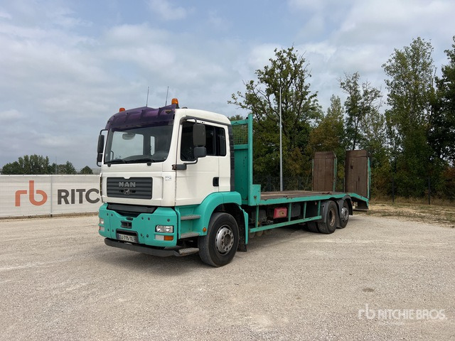 2006 MAN TGA 26.390 6x2-2BL Camion Plateau Flatbed Truck - Φορτηγό αυτοκινητάμαξα: φωτογραφία 1 2006 MAN TGA 26.390 6x2-2BL Camion Plateau Flatbed Truck - Φορτηγό αυτοκινητάμαξα: φωτογραφία 1