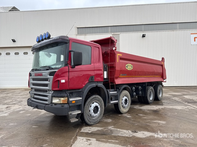 2006 Scania P420 8x4 Camion Benne Tri/A Dump Truck - Φορτηγό ανατρεπόμενο: φωτογραφία 1 2006 Scania P420 8x4 Camion Benne Tri/A Dump Truck - Φορτηγό ανατρεπόμενο: φωτογραφία 1