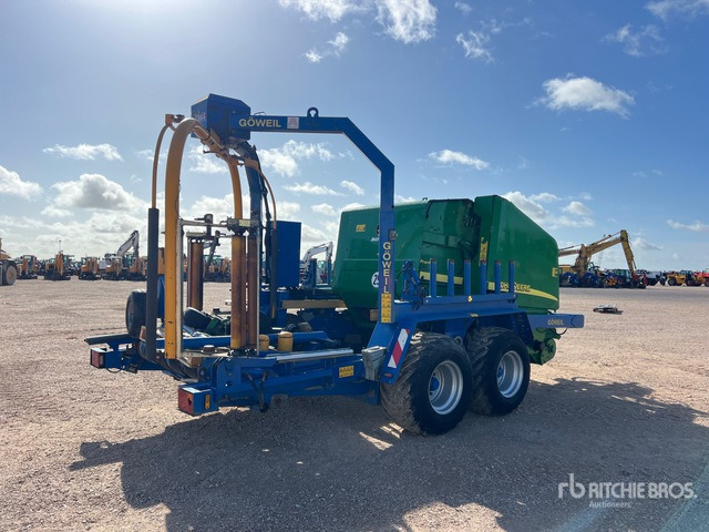 2007 John Deere 578 Enrubanneuse Combination Baler Wrapper - Χορτοδετική μηχανή στρόγγυλης μπάλας, Μηχάνημα περιτύλιξης: φωτογραφία 3 2007 John Deere 578 Enrubanneuse Combination Baler Wrapper - Χορτοδετική μηχανή στρόγγυλης μπάλας, Μηχάνημα περιτύλιξης: φωτογραφία 3