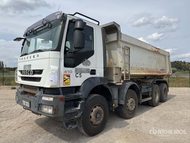 2008 Iveco Trakker 410 8x4 Camion Benne Tri/A Dump Truck - Φορτηγό ανατρεπόμενο: φωτογραφία 1 2008 Iveco Trakker 410 8x4 Camion Benne Tri/A Dump Truck - Φορτηγό ανατρεπόμενο: φωτογραφία 1