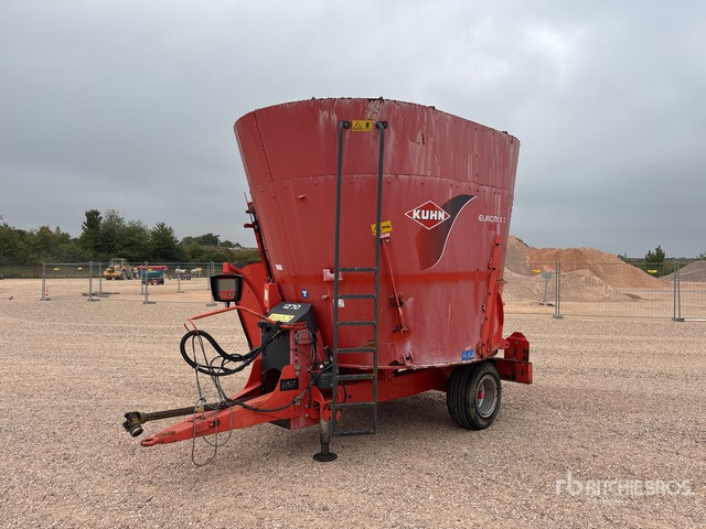 2008 Kuhn Euromix I 1270 Melangeuse Distributrice Livestock Feeder - Ενσιροδιανομέας: φωτογραφία 1 2008 Kuhn Euromix I 1270 Melangeuse Distributrice Livestock Feeder - Ενσιροδιανομέας: φωτογραφία 1