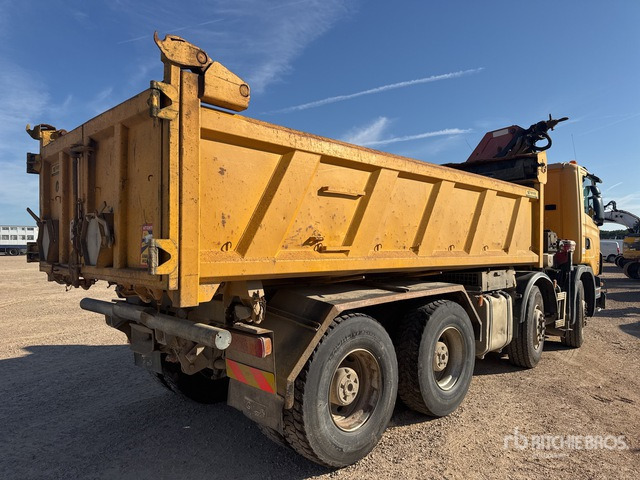 2009 Scania G420 2008 HMF 1720K2 3610 kg Articul ... Dump Truck with Crane - Φορτηγό ανατρεπόμενο, Φορτηγό με γερανό: φωτογραφία 3 2009 Scania G420 2008 HMF 1720K2 3610 kg Articul ... Dump Truck with Crane - Φορτηγό ανατρεπόμενο, Φορτηγό με γερανό: φωτογραφία 3