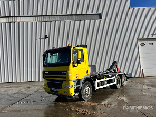 2011 DAF CF85.410 6x2 Camion Ampliroll 6x2 Roll-Off Truck - Φορτηγό φόρτωσης γάντζου: φωτογραφία 2 2011 DAF CF85.410 6x2 Camion Ampliroll 6x2 Roll-Off Truck - Φορτηγό φόρτωσης γάντζου: φωτογραφία 2