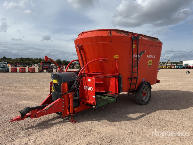 2011 Kuhn Profile 1880 Melangeuse Distributrice Livestock Feeder - Ενσιροδιανομέας: φωτογραφία 2 2011 Kuhn Profile 1880 Melangeuse Distributrice Livestock Feeder - Ενσιροδιανομέας: φωτογραφία 2
