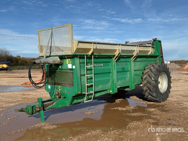 2011 Samson SP 15 8 m S/A Epandeur A Fumier Sur E ... Manure Spreader - Κοπροδιανομέας: φωτογραφία 1 2011 Samson SP 15 8 m S/A Epandeur A Fumier Sur E ... Manure Spreader - Κοπροδιανομέας: φωτογραφία 1
