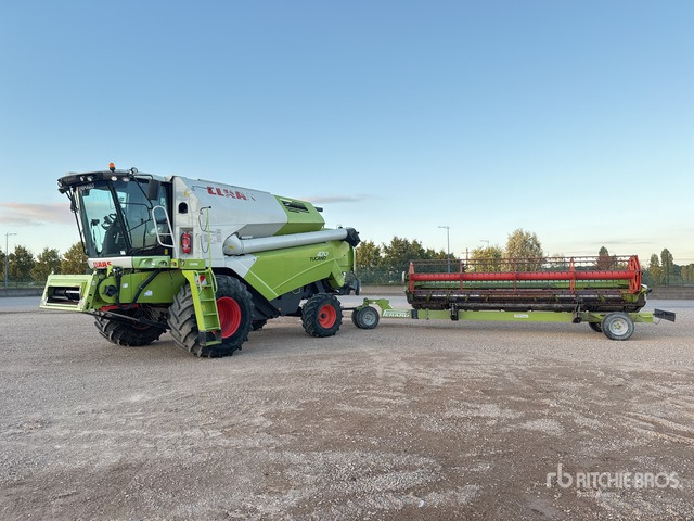 2012 Claas Tucano 470 Moissonneuse-Batteuse Combine Harvester - Θεριζοαλωνιστική μηχανή: φωτογραφία 2 2012 Claas Tucano 470 Moissonneuse-Batteuse Combine Harvester - Θεριζοαλωνιστική μηχανή: φωτογραφία 2