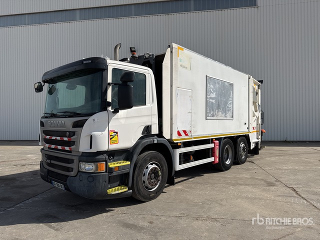 2012 Scania P 280 6x2 Camion Benne A Ordures Mena ... Waste Collection Truck - Απορριμματοφόρο: φωτογραφία 1 2012 Scania P 280 6x2 Camion Benne A Ordures Mena ... Waste Collection Truck - Απορριμματοφόρο: φωτογραφία 1