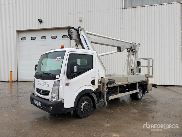 2015 Renault Maxity 120DXi 2016 Multitel MJ201 20 m on Bucket Truck - Φορτηγό με εναέρια πλατφόρμα: φωτογραφία 1 2015 Renault Maxity 120DXi 2016 Multitel MJ201 20 m on Bucket Truck - Φορτηγό με εναέρια πλατφόρμα: φωτογραφία 1