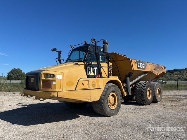 2016 Cat 730C2 Tombereau Articule Articulated Dump Truck - Αρθρωτό φορτηγό: φωτογραφία 2 2016 Cat 730C2 Tombereau Articule Articulated Dump Truck - Αρθρωτό φορτηγό: φωτογραφία 2
