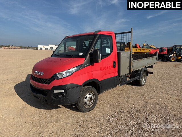 2016 Iveco 35-130 Camion Benne (Inoperable) Dump Truck: Light Duty - Όχημα με ανατρεπομενη καροτσα: φωτογραφία 2 2016 Iveco 35-130 Camion Benne (Inoperable) Dump Truck: Light Duty - Όχημα με ανατρεπομενη καροτσα: φωτογραφία 2