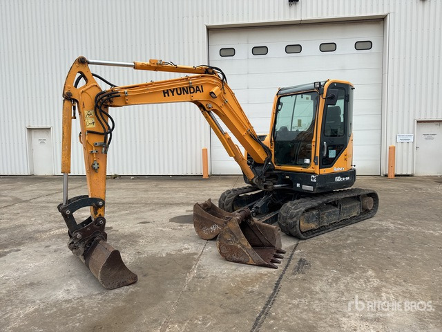 2017 Hyundai R60CR-9A Mini-Pelle Mini Excavator: <6.6t - Μίνι εκσκαφέας: φωτογραφία 2 2017 Hyundai R60CR-9A Mini-Pelle Mini Excavator: <6.6t - Μίνι εκσκαφέας: φωτογραφία 2