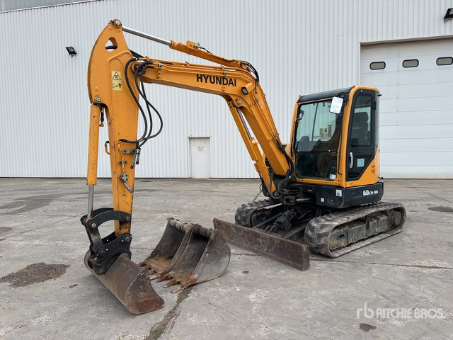 2017 Hyundai R60CR-9A Mini-Pelle Mini Excavator: <6.6t - Μίνι εκσκαφέας: φωτογραφία 1 2017 Hyundai R60CR-9A Mini-Pelle Mini Excavator: <6.6t - Μίνι εκσκαφέας: φωτογραφία 1