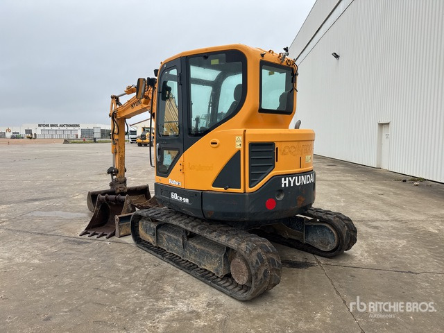 2017 Hyundai R60CR-9A Mini-Pelle Mini Excavator: <6.6t - Μίνι εκσκαφέας: φωτογραφία 3 2017 Hyundai R60CR-9A Mini-Pelle Mini Excavator: <6.6t - Μίνι εκσκαφέας: φωτογραφία 3