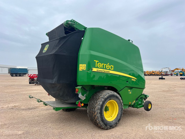 2017 John Deere 990 Presse A Balles Rondes 1 Essieu S/A Round Baler - Χορτοδετική μηχανή στρόγγυλης μπάλας: φωτογραφία 4 2017 John Deere 990 Presse A Balles Rondes 1 Essieu S/A Round Baler - Χορτοδετική μηχανή στρόγγυλης μπάλας: φωτογραφία 4