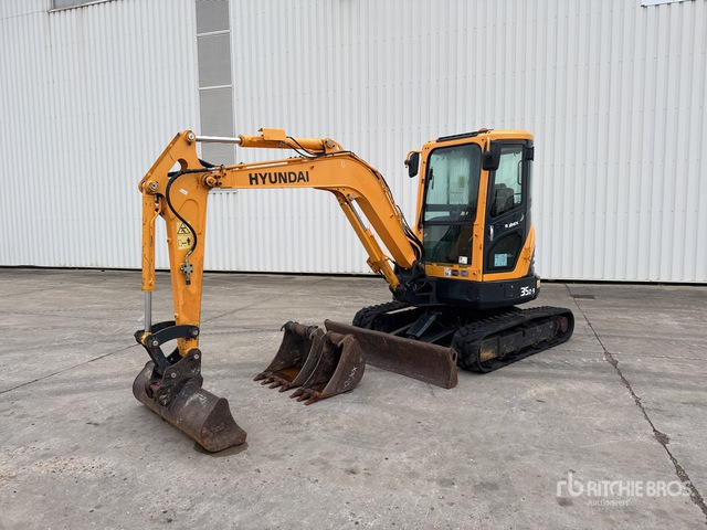 2018 Hyundai R35Z9 Mini-Pelle Mini Excavator: <6.6t - Μίνι εκσκαφέας: φωτογραφία 1 2018 Hyundai R35Z9 Mini-Pelle Mini Excavator: <6.6t - Μίνι εκσκαφέας: φωτογραφία 1