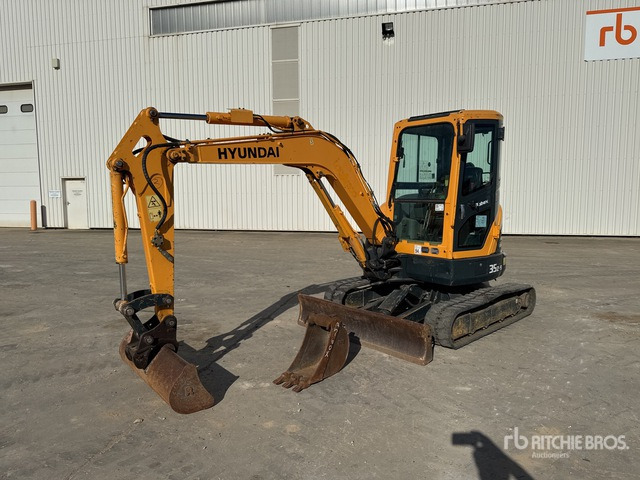 2018 Hyundai R35Z9 Mini-Pelle Mini Excavator: <6.6t - Μίνι εκσκαφέας: φωτογραφία 2 2018 Hyundai R35Z9 Mini-Pelle Mini Excavator: <6.6t - Μίνι εκσκαφέας: φωτογραφία 2
