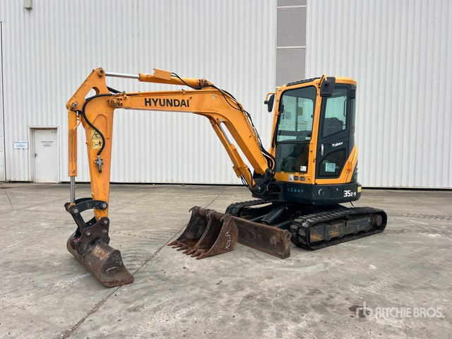2018 Hyundai R35Z9 Mini-Pelle Mini Excavator: <6.6t - Μίνι εκσκαφέας: φωτογραφία 2 2018 Hyundai R35Z9 Mini-Pelle Mini Excavator: <6.6t - Μίνι εκσκαφέας: φωτογραφία 2