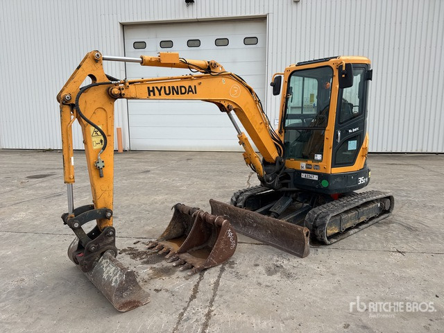 2018 Hyundai Robex35Z-9 Mini-Pelle Mini Excavator: <6.6t - Μίνι εκσκαφέας: φωτογραφία 1 2018 Hyundai Robex35Z-9 Mini-Pelle Mini Excavator: <6.6t - Μίνι εκσκαφέας: φωτογραφία 1
