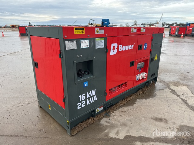 2025 Bauer Generatoren GFS16KW Skid-Mounted 16kW/20kVA (Unused) Generator Set - Βιομηχανική γεννήτρια: φωτογραφία 1 2025 Bauer Generatoren GFS16KW Skid-Mounted 16kW/20kVA (Unused) Generator Set - Βιομηχανική γεννήτρια: φωτογραφία 1