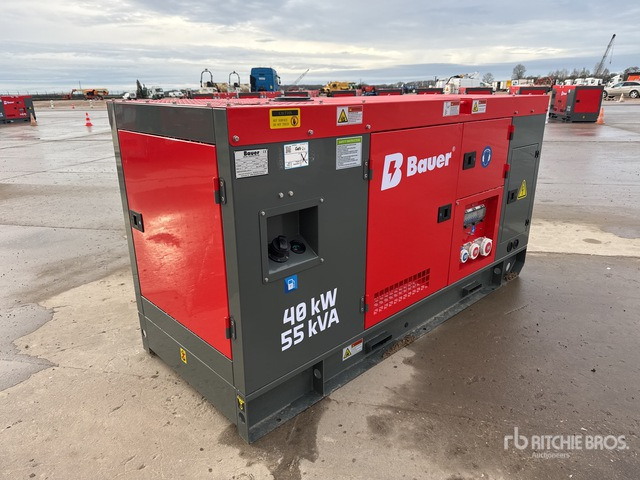 2025 Bauer Generatoren GFS40KW Skid-Mounted 40kW/50kVA (Unused) Generator Set - Βιομηχανική γεννήτρια: φωτογραφία 1 2025 Bauer Generatoren GFS40KW Skid-Mounted 40kW/50kVA (Unused) Generator Set - Βιομηχανική γεννήτρια: φωτογραφία 1