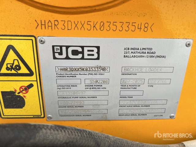 2025 JCB 3DX XTRA 4x4 (Unused) Backhoe Loader - Φορτωτής εκσκαφέας: φωτογραφία 1 2025 JCB 3DX XTRA 4x4 (Unused) Backhoe Loader - Φορτωτής εκσκαφέας: φωτογραφία 1