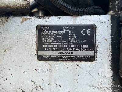 YANMAR SV08-1A(S) Mini-Pelle - Μίνι εκσκαφέας: φωτογραφία 5 YANMAR SV08-1A(S) Mini-Pelle - Μίνι εκσκαφέας: φωτογραφία 5