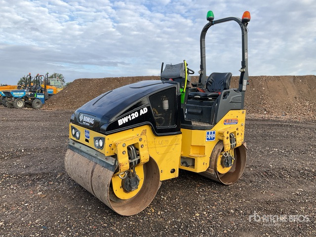 2015 Bomag 120AD-5 Double Drum Roller - Οδοστρωτήρας: φωτογραφία 2 2015 Bomag 120AD-5 Double Drum Roller - Οδοστρωτήρας: φωτογραφία 2