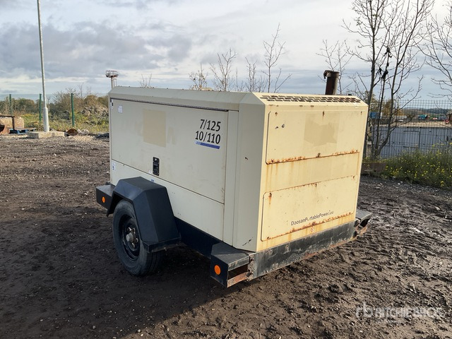 2015 Doosan 7125-10110 Mobile Air Compressor - Αεροσυμπιεστής: φωτογραφία 4 2015 Doosan 7125-10110 Mobile Air Compressor - Αεροσυμπιεστής: φωτογραφία 4