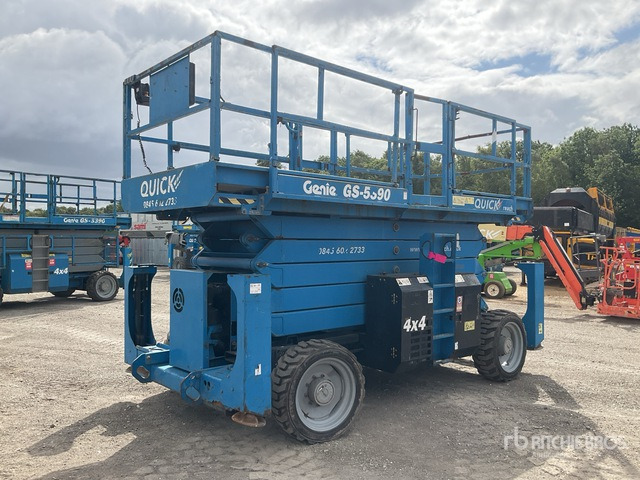 2015 Genie GS-5390 4x4 Diesel Scissor Lift - Ψαλιδωτό ανυψωτικό: φωτογραφία 1 2015 Genie GS-5390 4x4 Diesel Scissor Lift - Ψαλιδωτό ανυψωτικό: φωτογραφία 1