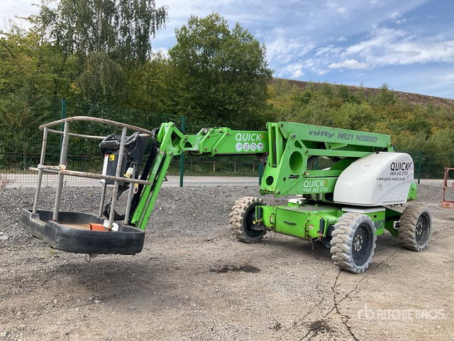 2015 Nifty HR21 4WD Hybrid Articulating Boom Lift - Καλαθοφόρο ανυψωτικό: φωτογραφία 2 2015 Nifty HR21 4WD Hybrid Articulating Boom Lift - Καλαθοφόρο ανυψωτικό: φωτογραφία 2
